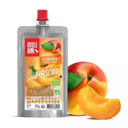 Compote énergétique aux fruits Bio - Abricot Mulebar