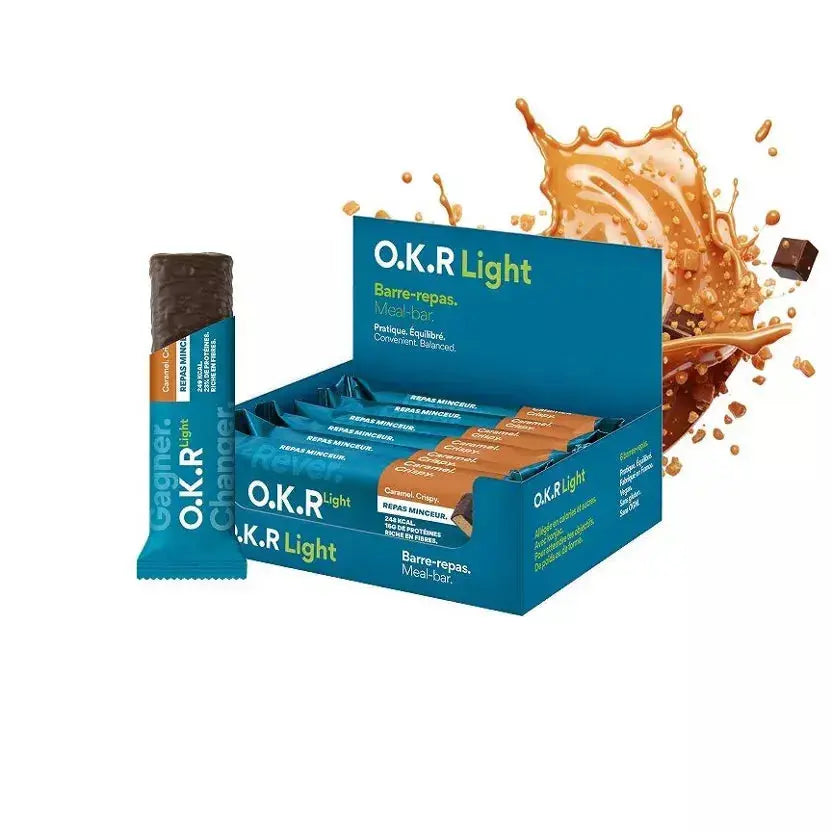 Barre-repas Light - Caramel Crispy - 70g Feed