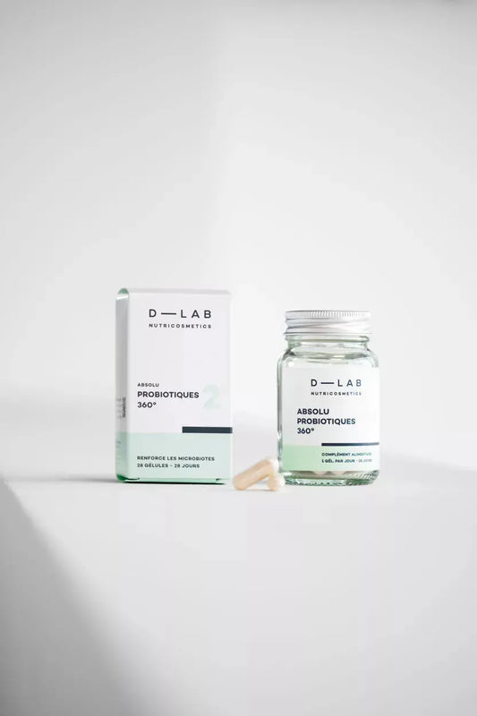 Absolu Probiotique 360° - Renforce les microbiotes - Compléments Alimentaires D-Lab Nutricosmetics