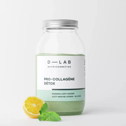 Pro Collagène Détox - Énergie & Anti-Sucres - Compléments Alimentaires D-Lab Nutricosmetics