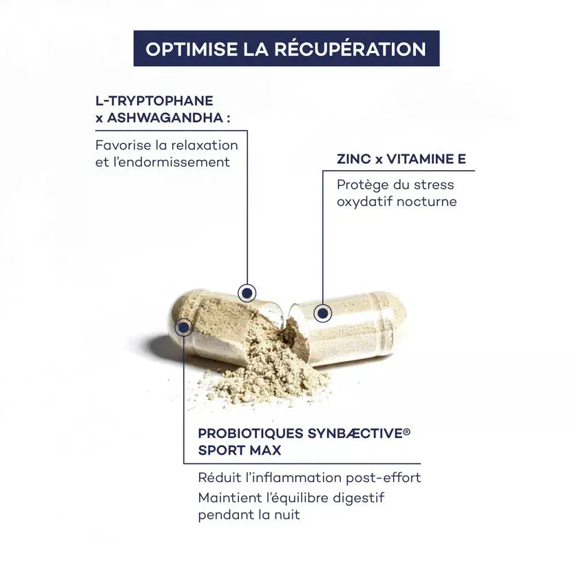 Boost Nuit - Optimise la récupération - Compléments Alimentaires D-Lab Nutricosmetics