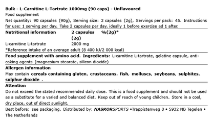 pure l-carnitine 1KG PURE ACETYL L-CARNITINE ALCAR HCL POWDER Premium Quality
