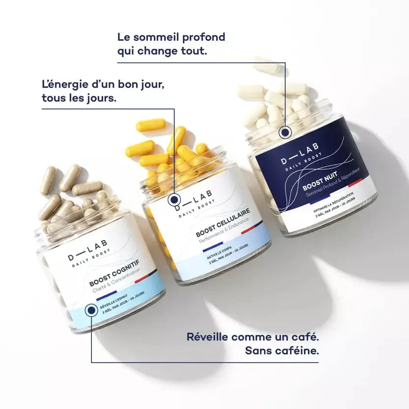 Routine Daily Boost - Performance & Longévité D-Lab Nutricosmetics
