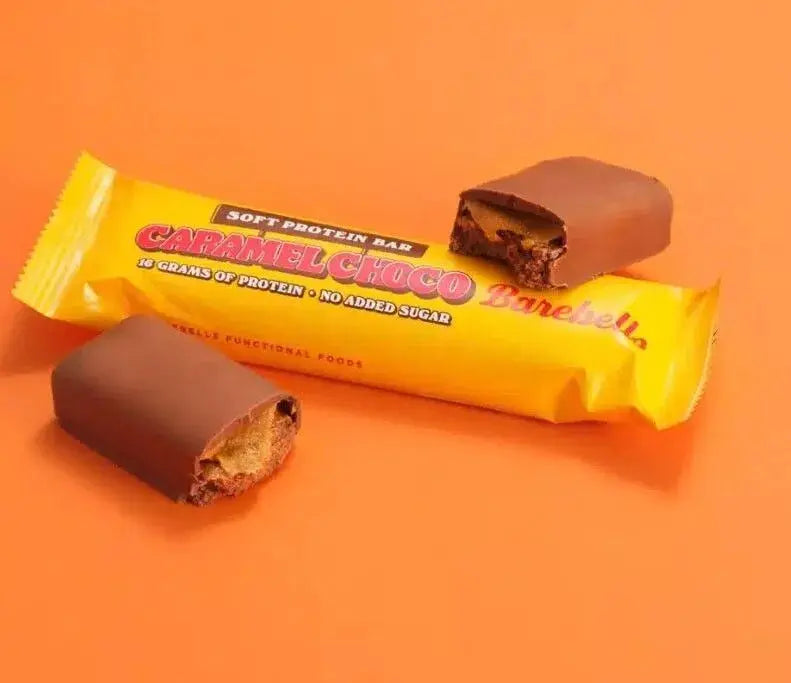 Barre protéinée Chocolat au lait Caramel doux 55g Barebells