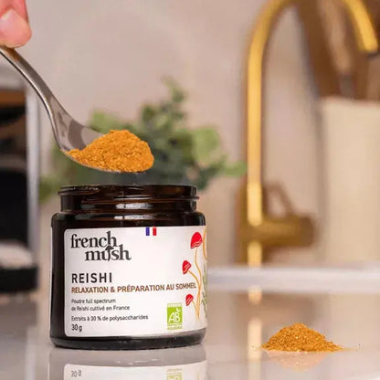 Poudre d'extraits de Reishi French Mush