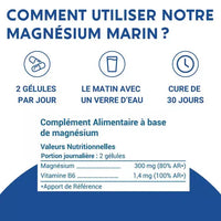 Magnésium Marin 60 gélules Laboratoires ENOVA