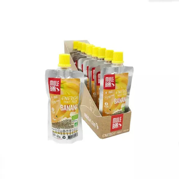 Compote énergétique aux fruits Bio - Banane Mulebar