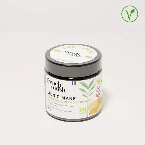 Poudre d'extraits de Lion's Mane French Mush