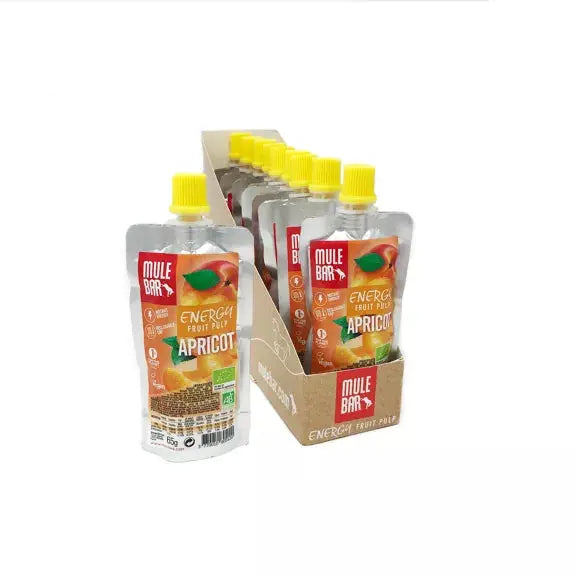 Compote énergétique aux fruits Bio - Abricot Mulebar
