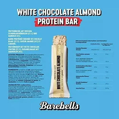 Barre protéinée - Chocolat blanc, amande, caramel Barebells