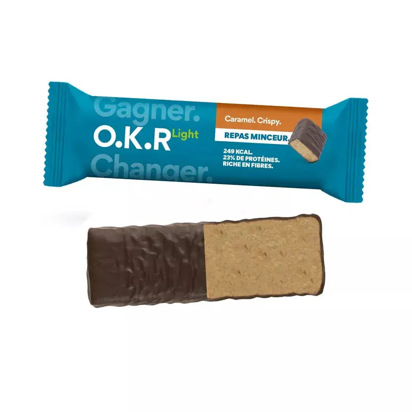 Barre-repas Light - Caramel Crispy - 70g Feed
