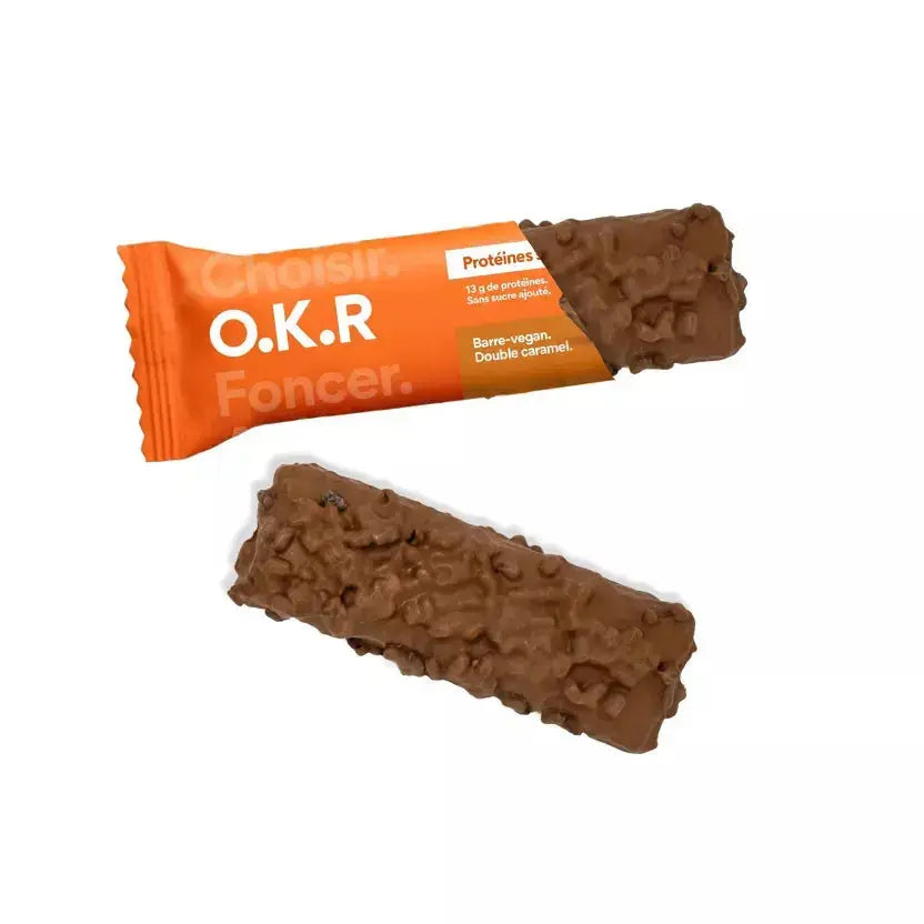 Barre Protéines Double Caramel - 40g Feed