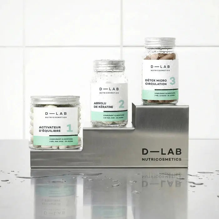 Routine Masse Capillaire D-Lab Nutricosmetics