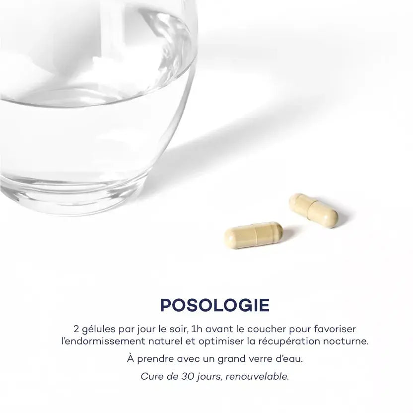 Boost Nuit - Optimise la récupération - Compléments Alimentaires D-Lab Nutricosmetics