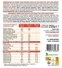 Boisson d'hydratation en poudre à diluer aux agrumes 250g Mulebar
