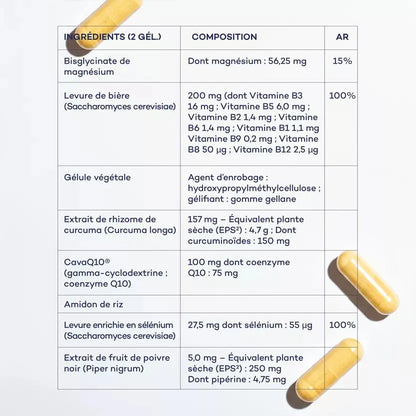 Boost Cellulaire - Réveille l'esprit - Compléments Alimentaire D-Lab Nutricosmetics
