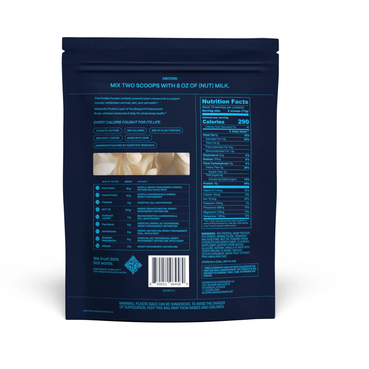Metabolic Protein Vanille Blueprint