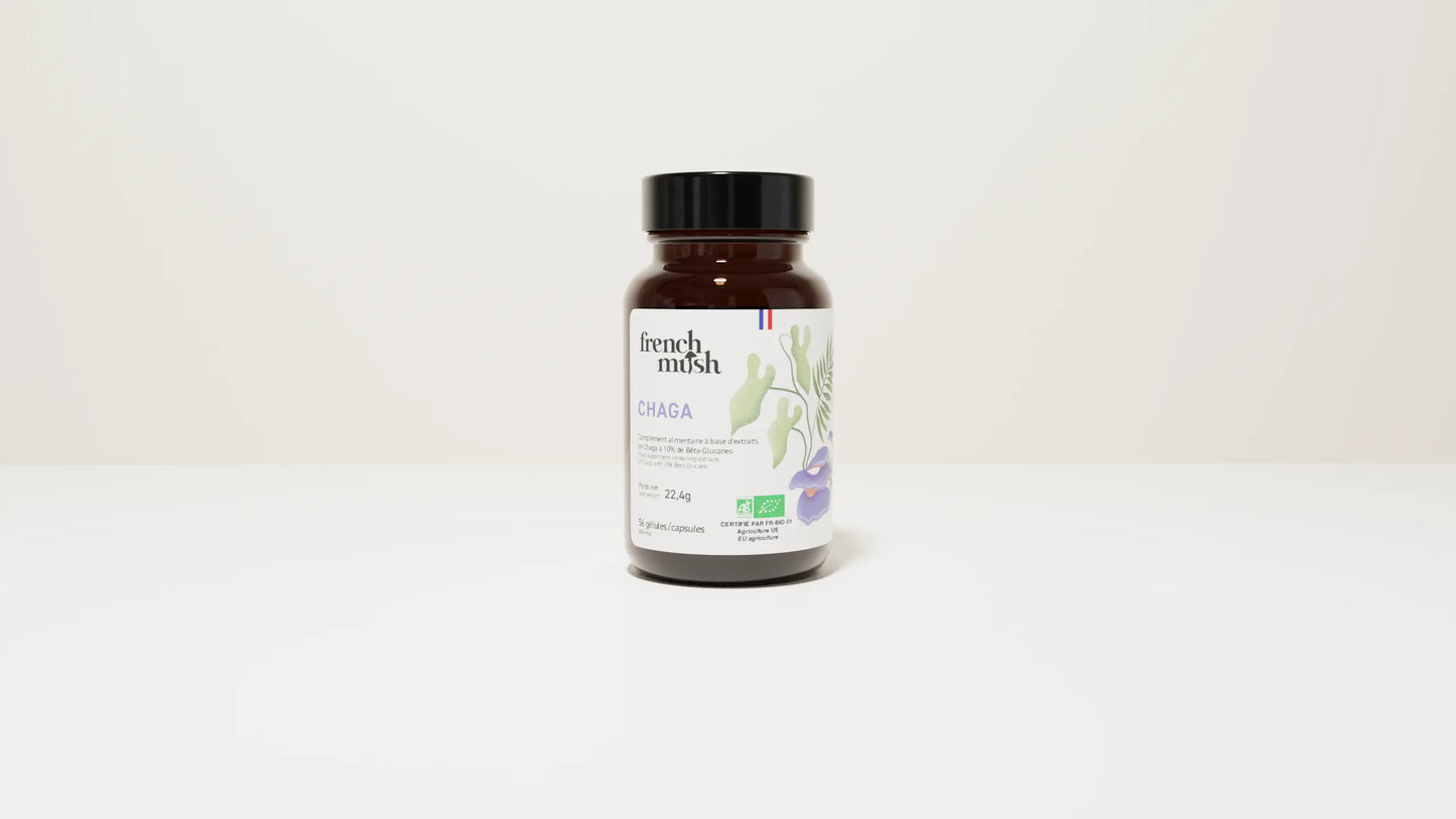 Extraits Chaga 56 gélules
