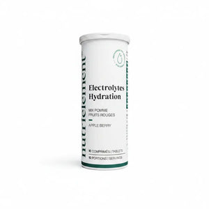 Électrolytes Hydration – Fond blanc