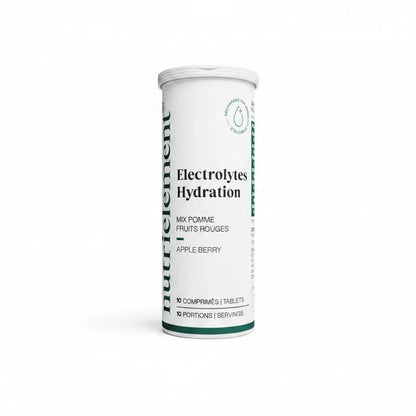 Électrolytes Hydration – Fond blanc