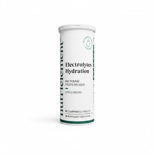 Électrolytes Hydration – Fond blanc