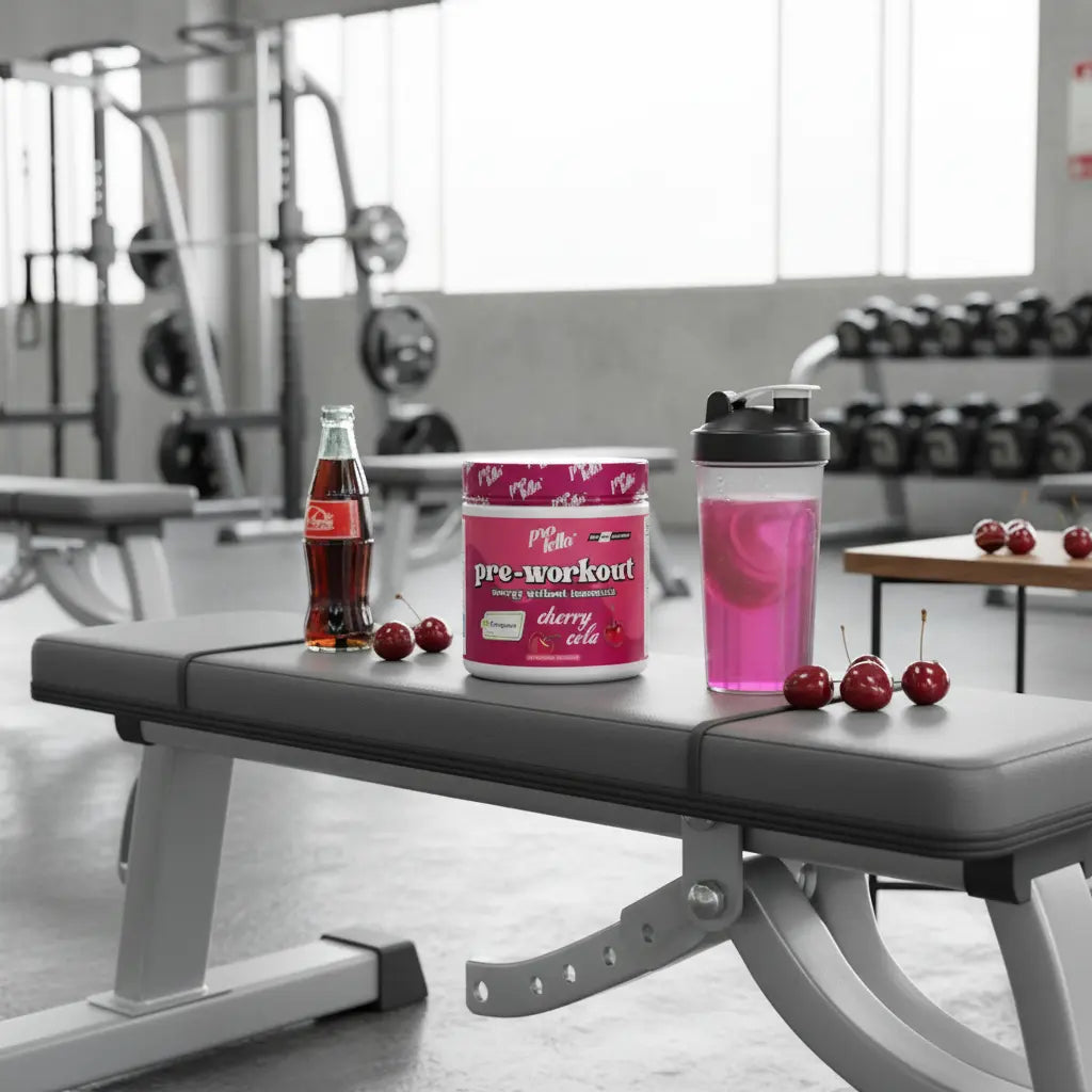 Protella Pre-Workout Cherry Cola gym