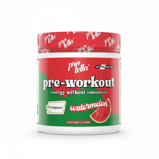 Protella Pre-Workout fond blanc